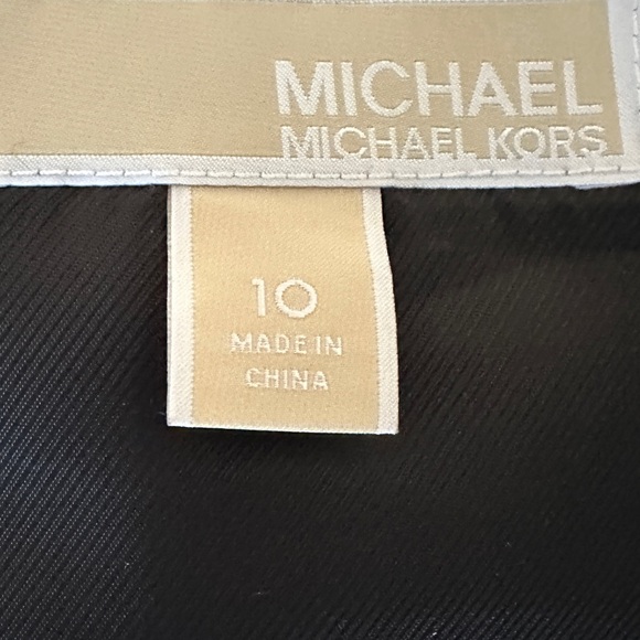 Michael Kors Black Tweed Sparkle Mini Skirt – Size 10 - Picture 2 of 14